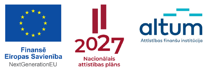 Finansē Eiropas Savienība NextGenerationEU, Nacionālais attīstības plāns 2027, ALTUM